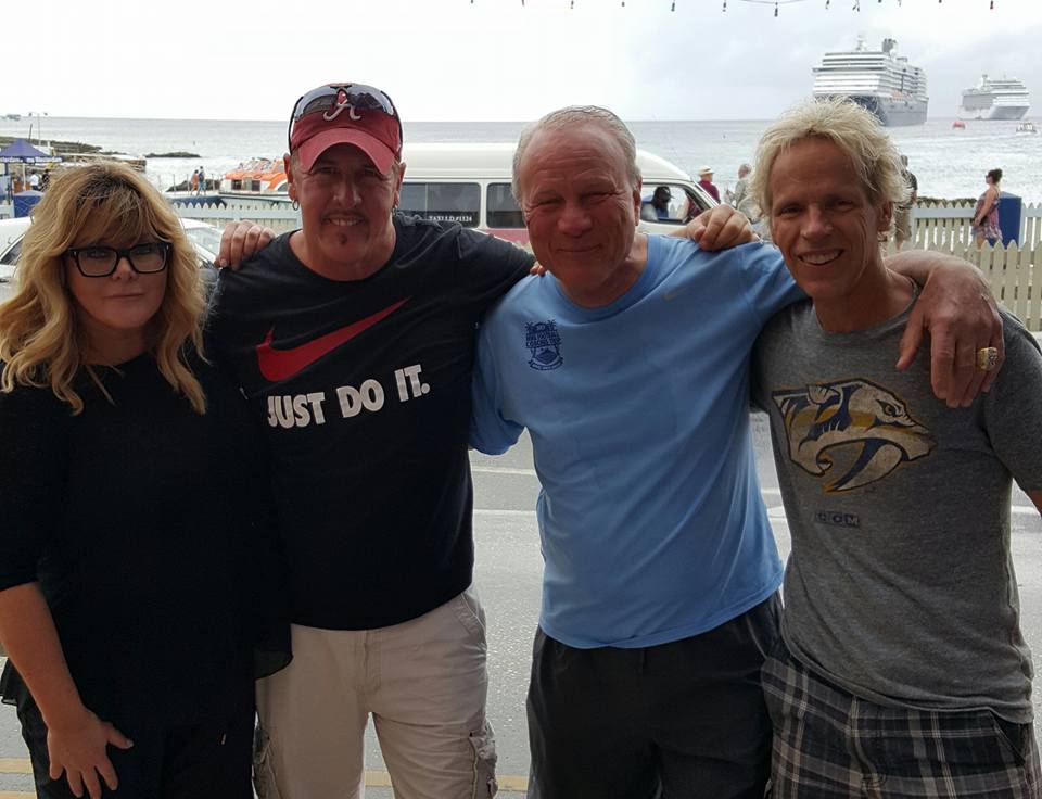 Jamie O'Neal, OU Coach Barry Switzer, John Howard - 2016 Country Music Cruise